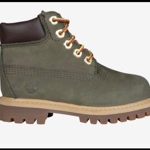 Toddlers’ Timberlands - Green NWOT